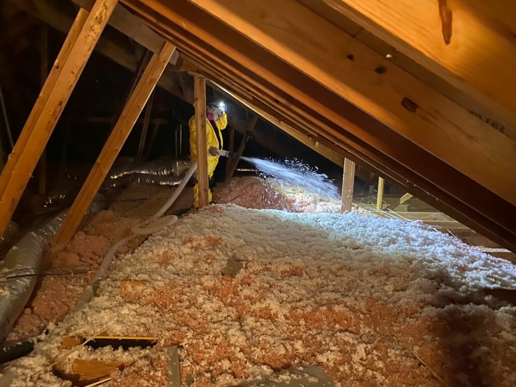 Attic Insulation in Austin
